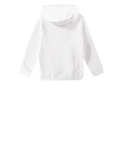 Kapuzenpullover Weiß