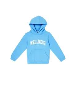 Kapuzenpullover 'Wellness Ivy' Hellblau
