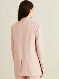Klassischer Blazer Rosé