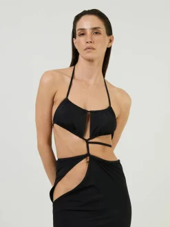 Kleid 'Displace' Schwarz