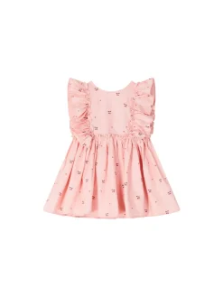 Kleid 'Evia Frill' Rosé