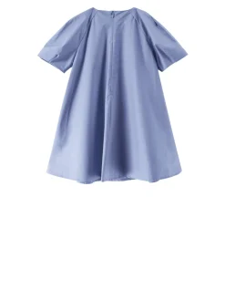 Kleid Taubenblau
