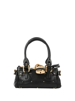 Kleine Schultertasche 'Paddington' Schwarz