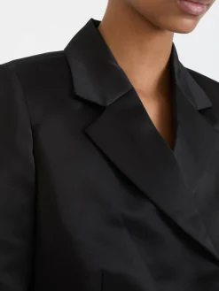 Kurzer Blazer Schwarz
