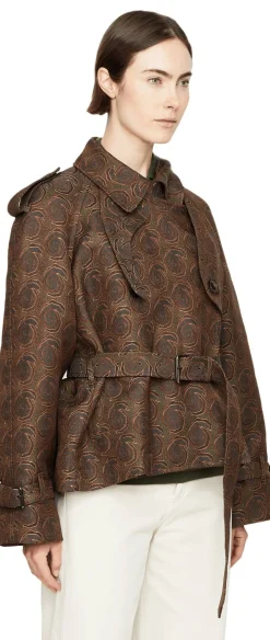 Kurzer Trenchcoat 'Ristos' Multi