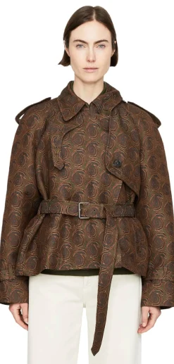 Kurzer Trenchcoat 'Ristos' Multi