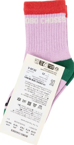 Kurze Socken 'Tic Tac Toe' Violett