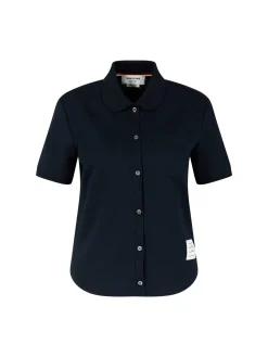 Kurzärmliges Hemd Marineblau