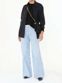 Langarmshirt 'Elsa' Schwarz