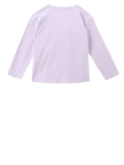 Langarmshirt Lila