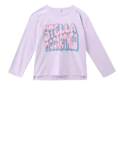 Langarmshirt Lila