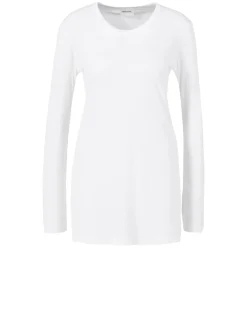 Langarmshirt 'Morton' Weiß