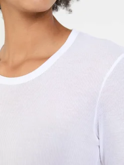 Langarmshirt 'Morton' Weiß