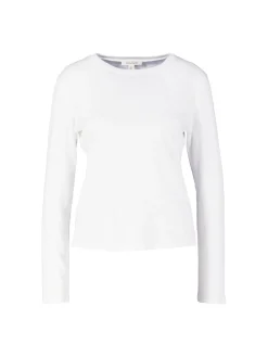 Langarmshirt 'Simone Tee' Weiß