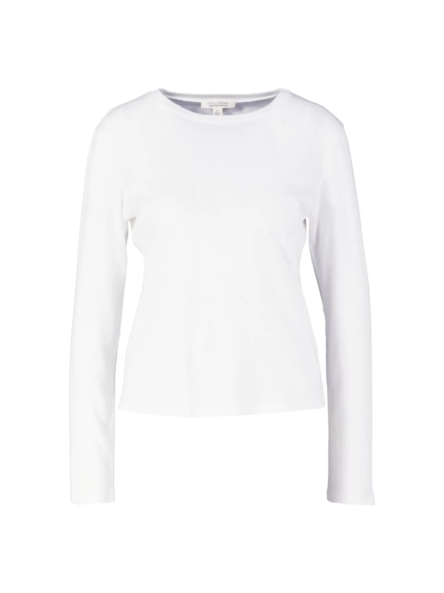Langarmshirt 'Simone Tee' Weiß