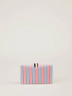 Leder-Clutch 'Mini Flap Folio' Multi