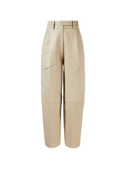 Lederhose 'Cleo' Beige