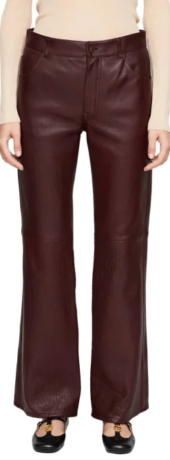Lederhose Violett