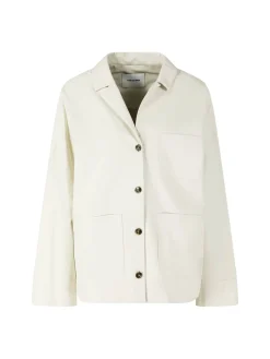 Lederjacke aus Lammleder Cremé