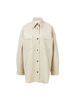 Lederjacke 'Martin' Beige
