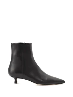 Lederstiefeletten 'Sofie' Schwarz