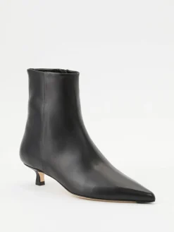 Lederstiefeletten 'Sofie' Schwarz