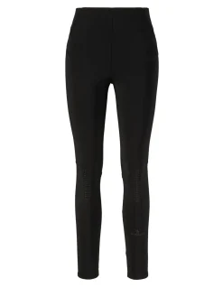 Leggings mit Logo-Details Schwarz