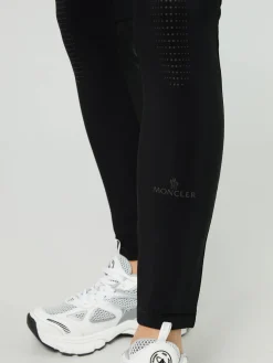 Leggings mit Logo-Details Schwarz