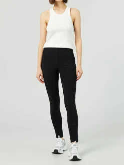Leggings mit Logo-Details Schwarz