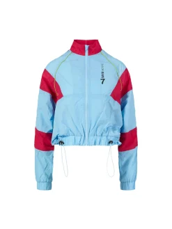 Leichte Jacke 'Asante' Pink/Hellblau