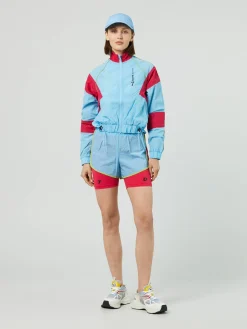 Leichte Jacke 'Asante' Pink/Hellblau