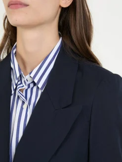 Leichter Blazer 'Caplana' Marineblau