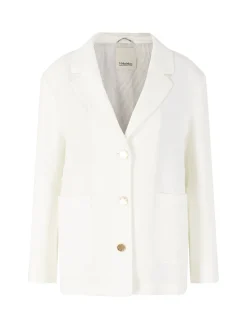 Leinenblazer 'Carlotta' Weiß