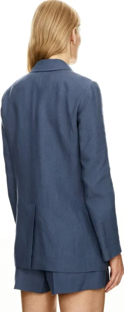 Leinenblazer 'Midday Sun Everyday' Indigo