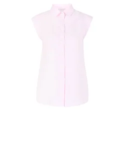 Leinenbluse Rosé