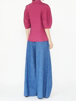 Leinenbluse 'Sansi' Pink
