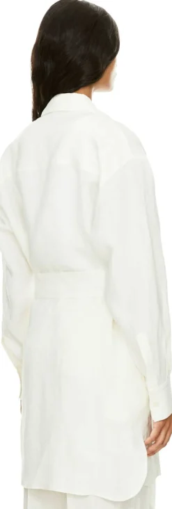 Leinenhemd 'Samos' Bianco