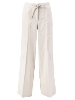 Leinenhose 'Alana' Beige