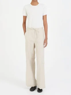 Leinenhose 'Alana' Beige