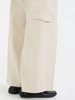 Leinenhose 'Alana' Beige
