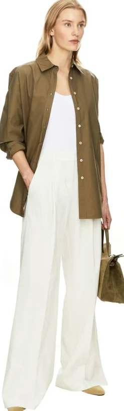 Leinenhose 'Chrissy' Crème