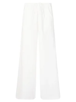 Leinenhose 'Christi' Weiß