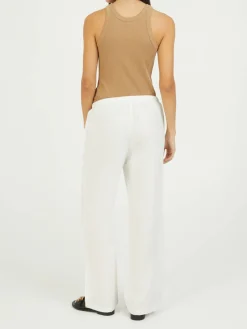 Leinenhose 'Emmie' Crème