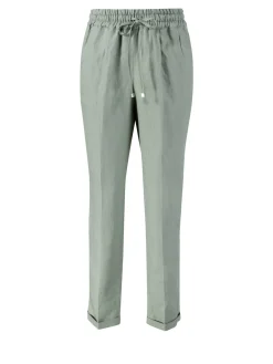 Leinenhose Grün