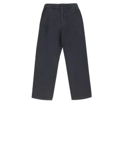 Leinenhose Marineblau