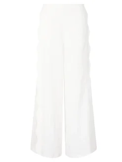 Leinenhose 'Nuri' Weiß