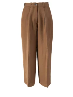 Leinenhose 'Rubino' Braun