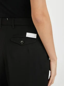 Leinenhose 'Rubino' Schwarz
