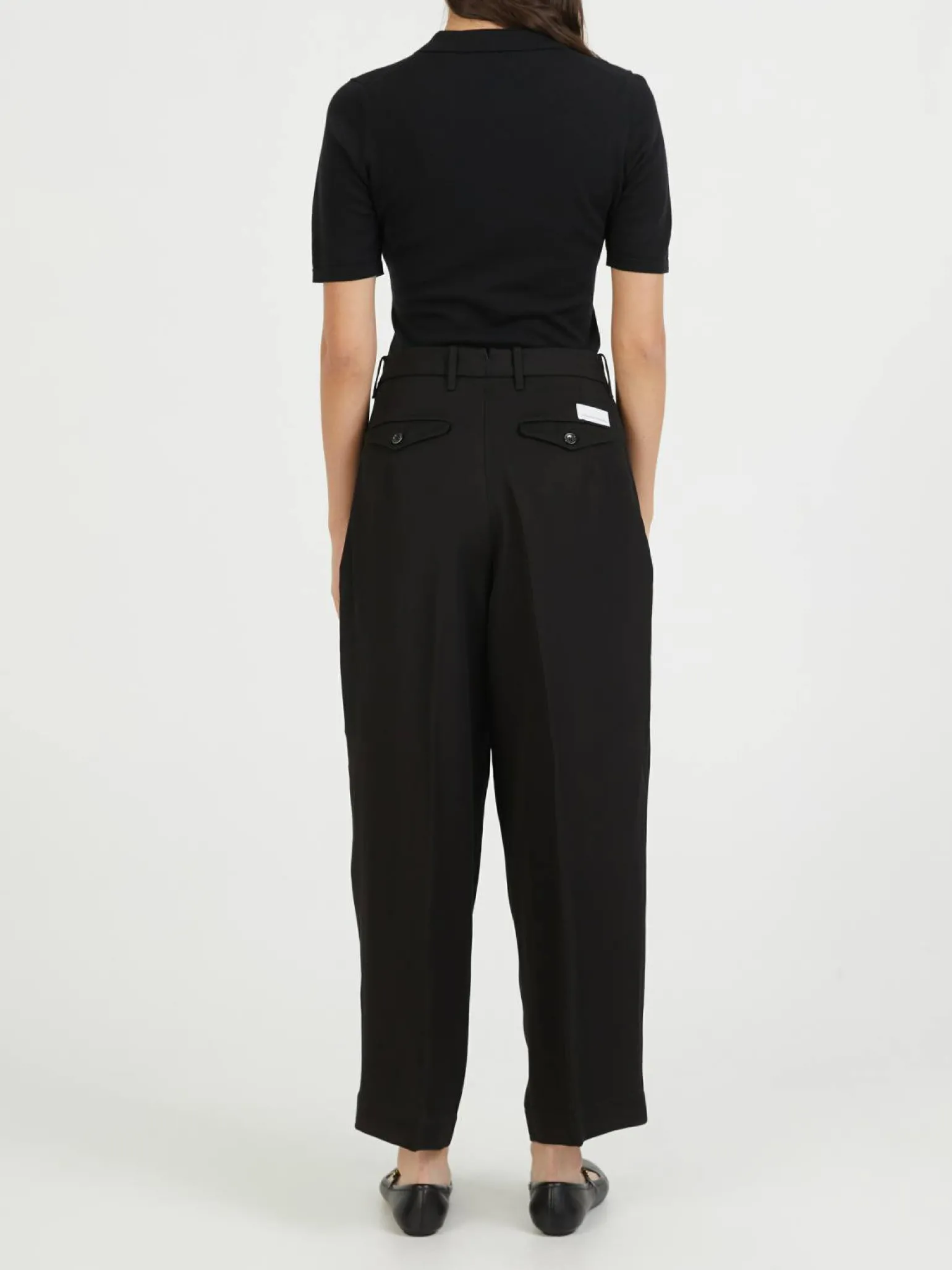 Leinenhose 'Rubino' Schwarz