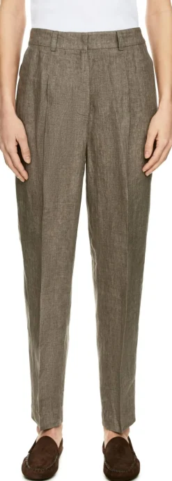 Leinenhose 'Sayulita' Taupe
